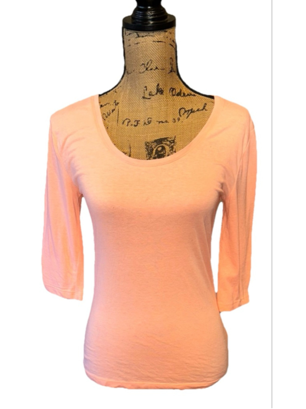 Women's Victoria Secret Pink 3/4 Sleeve Shirt Size S